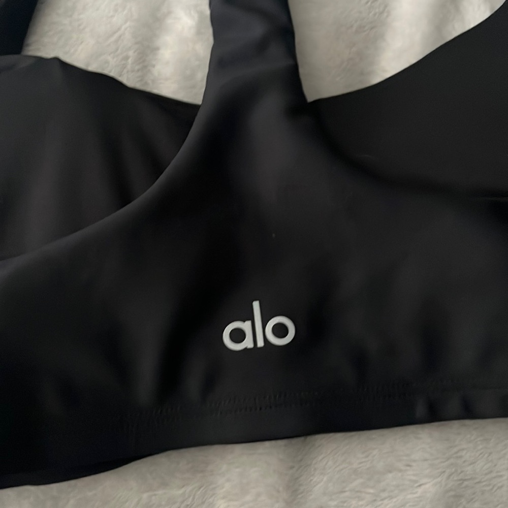 Alo Sports Bra - Black - size S